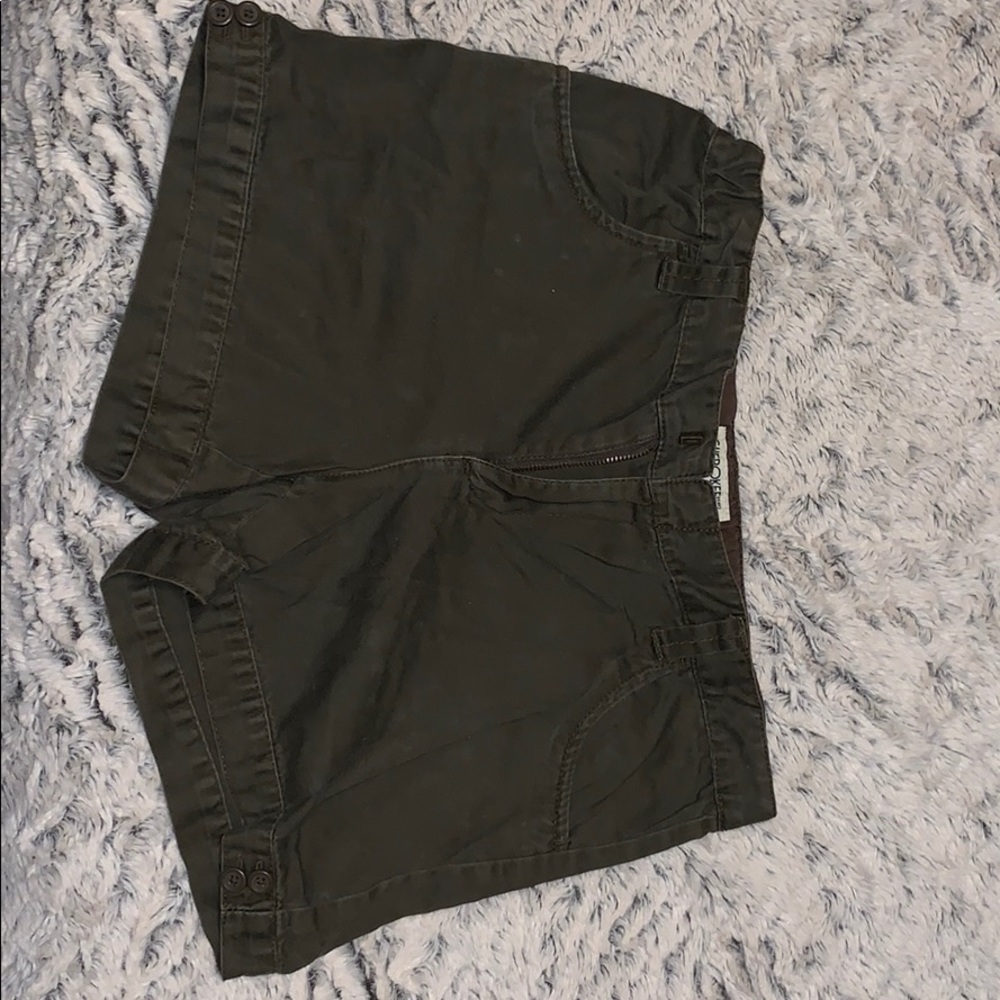 Cherokee brown shorts.
